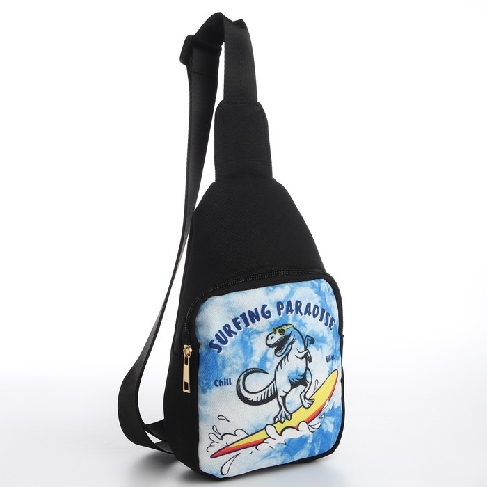 Сумка детская для девочки через плечо «Динозавр: Дино серф» Сумка детская для девочки через плечо «Динозавр: Дино серф»