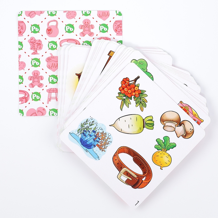 Набор карточек «Лого-доббль. Звук Рь» Набор карточек «Лого-доббль. Звук Рь»