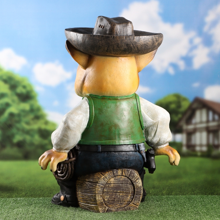 Садовая фигура  Садовая фигура "Шериф" 52х40х67см
