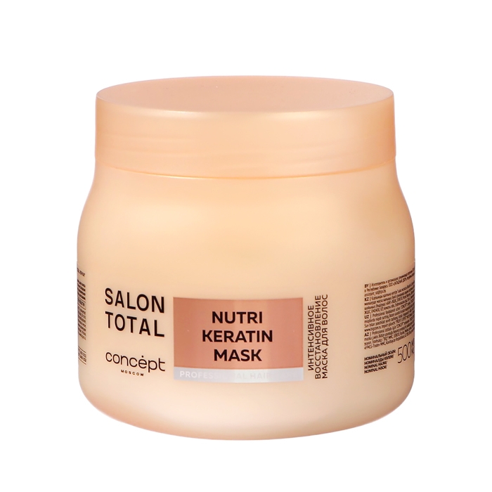 Маска для волос Концепт Салон Тотал интенсивное восстановление, 500 мл Маска для волос Концепт Салон Тотал интенсивное восстановление, 500 мл