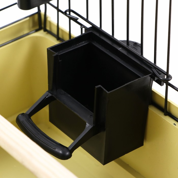 Клетка Клетка "Грация", 3 яруса, 49 х 36 х 51 см, микс цветов