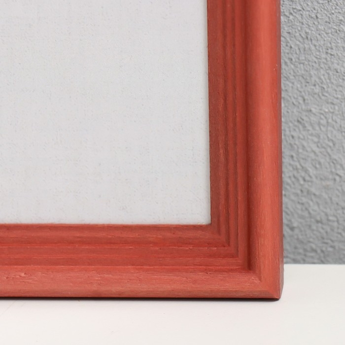 Фоторамка дерево "Image Art" С18 25х35 см,(пластиковый экран), красное дерево