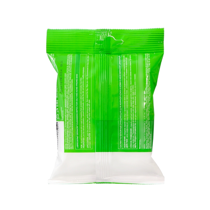 Очищающие салфетки для лица LIBREDERM Серацин для жирной кожи и кожи с акне, 20 шт Очищающие салфетки для лица LIBREDERM Серацин для жирной кожи и кожи с акне, 20 шт