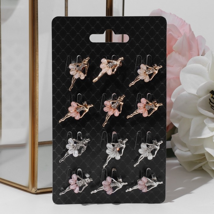 Брошь «Балерина в танце» мини, цвет МИКС (неделимая фасовка 12 шт., цена за шт.) Брошь «Балерина в танце» мини, цвет МИКС (неделимая фасовка 12 шт., цена за шт.)