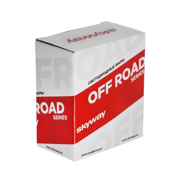 Фара светодиодная Skyway OFF ROAD, овальная, 12/24 В, 20 Вт, 2 диода, 95х60 мм Фара светодиодная Skyway OFF ROAD, овальная, 12/24 В, 20 Вт, 2 диода, 95х60 мм