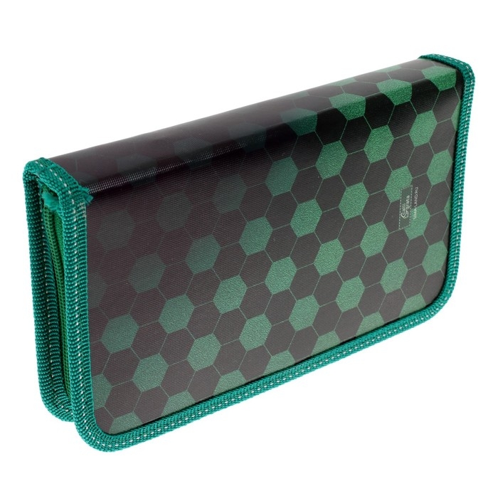 Пенал 1 секция 115 х 205 х 30 мм, Calligrata Пенал 1 секция 115 х 205 х 30 мм, Calligrata "Футбол", ламинированный картон