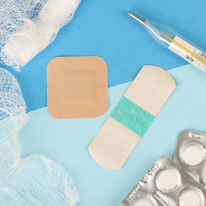 Лейкопластырь бактерицидный Верофарм набор 8 шт на тканной основе, телесные Лейкопластырь бактерицидный Верофарм набор 8 шт на тканной основе, телесные