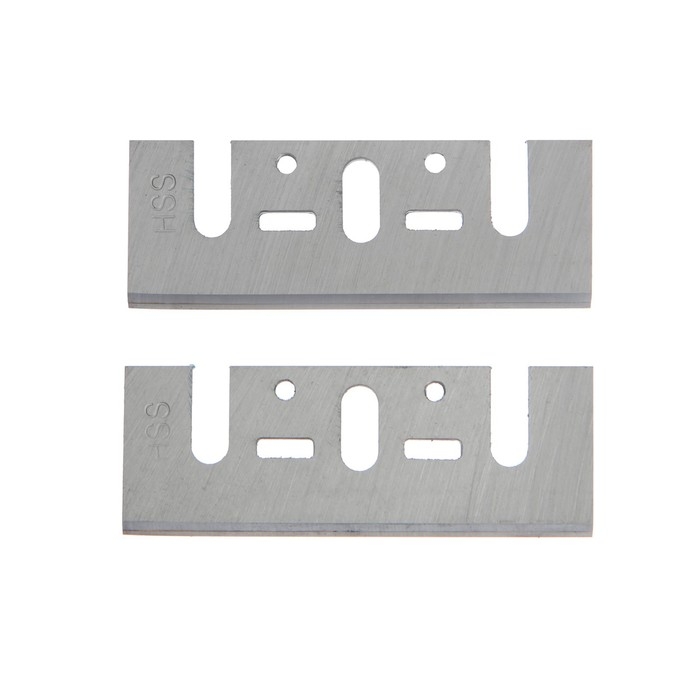 Ножи для электрорубанка ТУНДРА, HSS, 82 x 29 мм, 2 шт. Ножи для электрорубанка ТУНДРА, HSS, 82 x 29 мм, 2 шт.