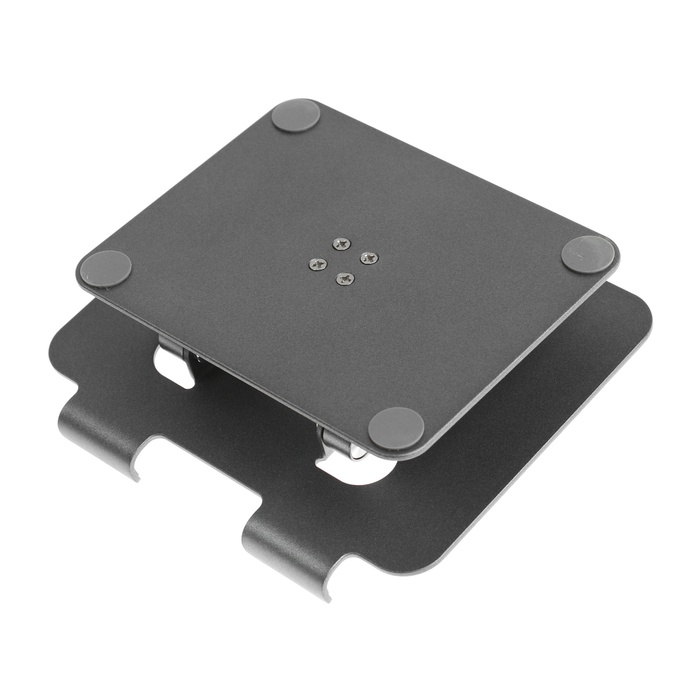 Подставка для планшета, регулируемая, складная, поворот на 360°, металл, серая Подставка для планшета, регулируемая, складная, поворот на 360°, металл, серая