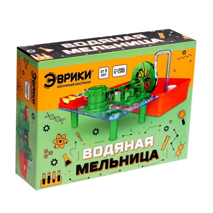 Электронный конструктор «Водяная мельница», 33 детали