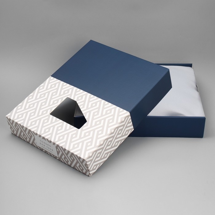 Коробка подарочная под постельное бельё, упаковка, «Геометрия», 47 х 37 х 8.8 см Коробка подарочная под постельное бельё, упаковка, «Геометрия», 47 х 37 х 8.8 см