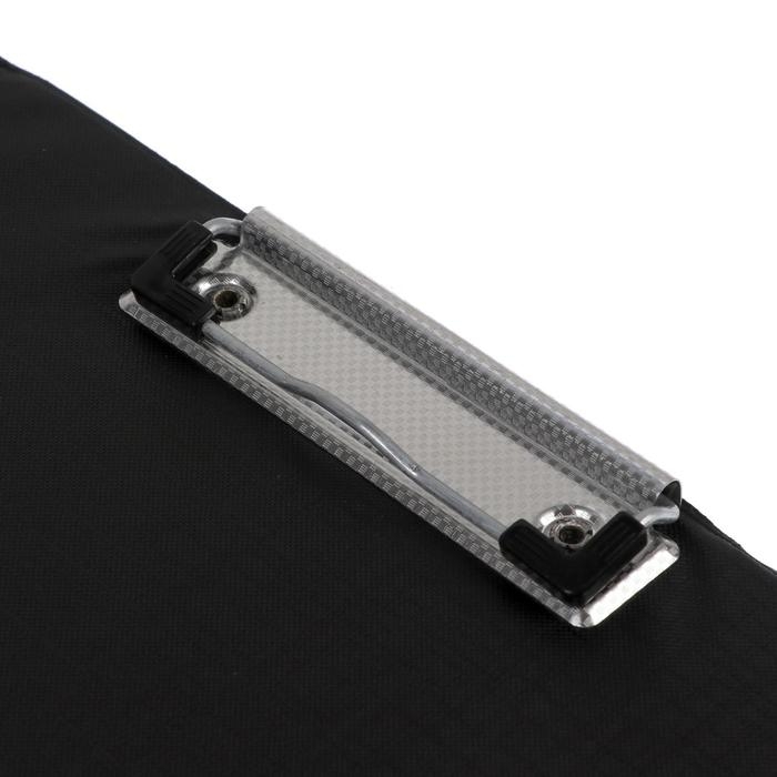 Планшет - папка с прижимом А4, ПВХ, чёрный Планшет - папка с прижимом А4, ПВХ, чёрный