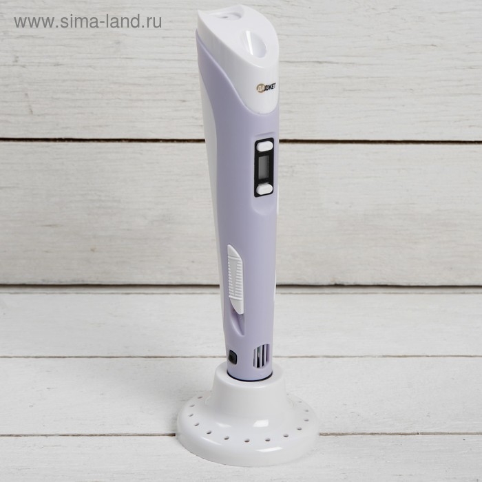 3D ручка 3Dali Plus (KIT FB0021P), ABS и PLA, фиолетовая ( + трафарет и пластик) 3D ручка 3Dali Plus (KIT FB0021P), ABS и PLA, фиолетовая ( + трафарет и пластик)