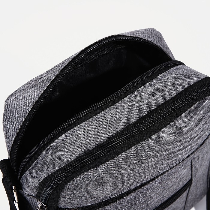 Сумка мужская, цвет серый Сумка мужская, цвет серый