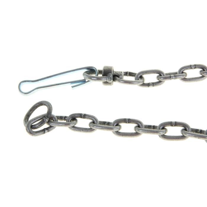 Цепь для привязи собак, 3 м, калибр 6 х 27 мм, черная Цепь для привязи собак, 3 м, калибр 6 х 27 мм, черная