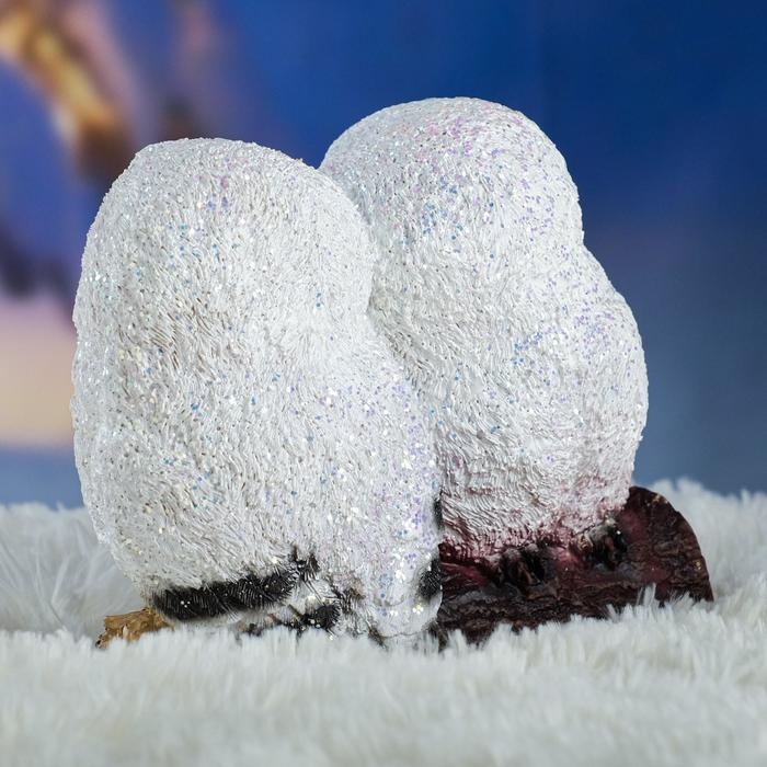 Подвесной декор  Подвесной декор "Совы на сучке" малые, 17х10см, МИКС