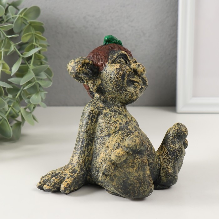 Фигурка "Маленькая садовая тролльчиха" 12 х 10 х 12 см