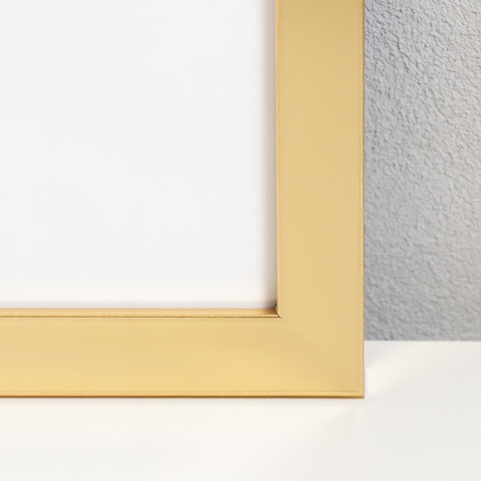 Фоторамка пластик Фоторамка пластик "МИРАМ" 40х60 см, 641811 золото (пластиковый экран)