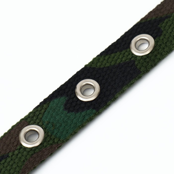 Ошейник брезентовый однослойный Ошейник брезентовый однослойный "Камуфляж", 52 х 2 см