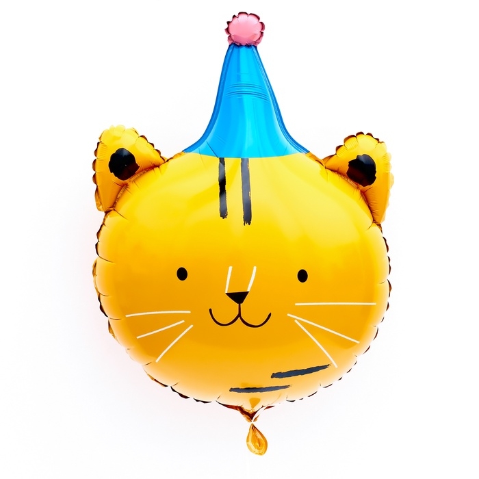 Шар фольгированный 30 Шар фольгированный 30" «Котик именинник»