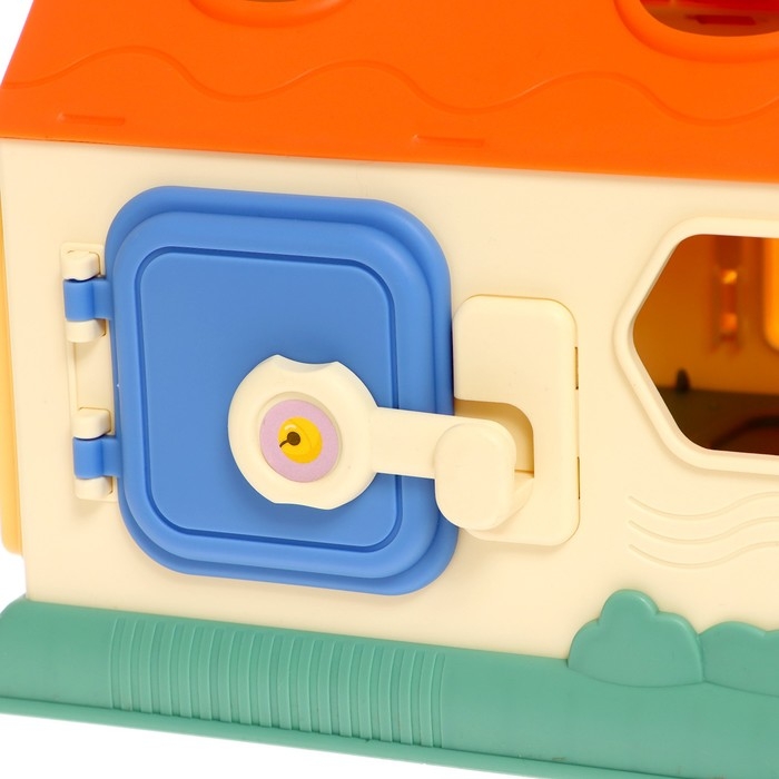 Сортер «Домик», 9 элементов Сортер «Домик», 9 элементов