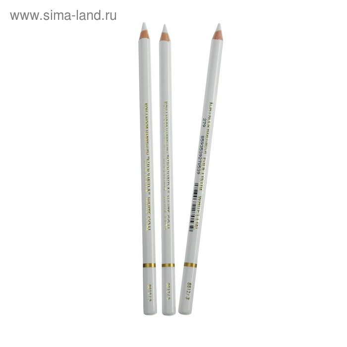 Набор 3 штуки уголь белый в карандаше Koh-I-Noor GIOCONDA 8812/3 (4157782)