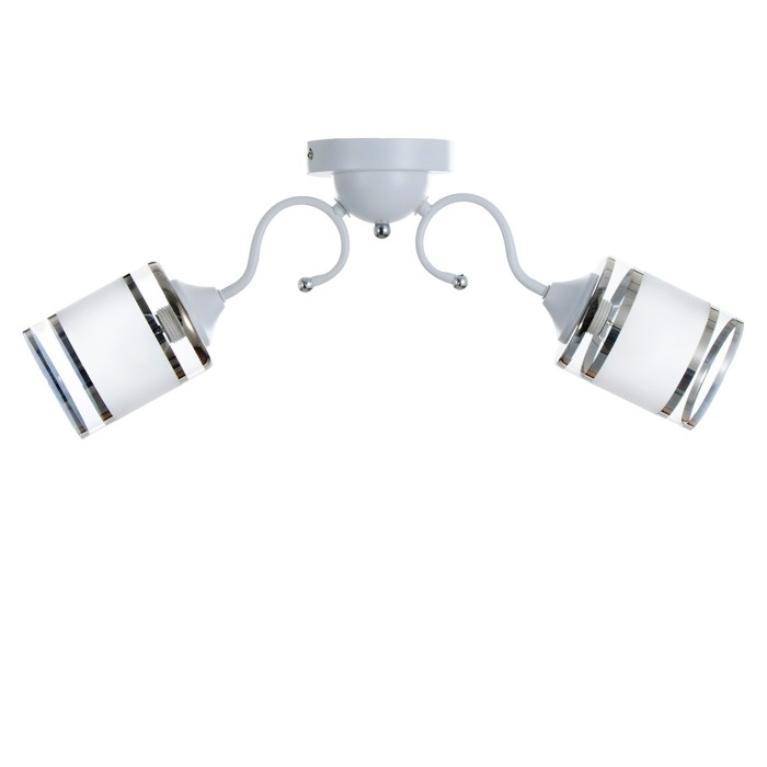 Люстра Люстра " Эмма" 2хЕ27 40Вт белый 51х12х25см BayerLux