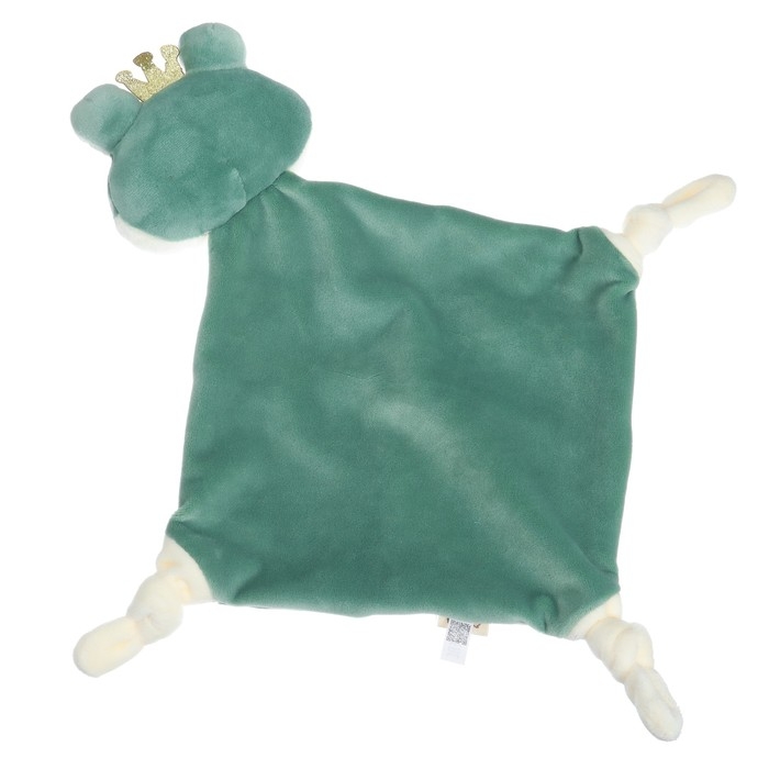 Комфортер - игрушка «Лягушастик», погремушка, цвет зеленый, Крошка Я