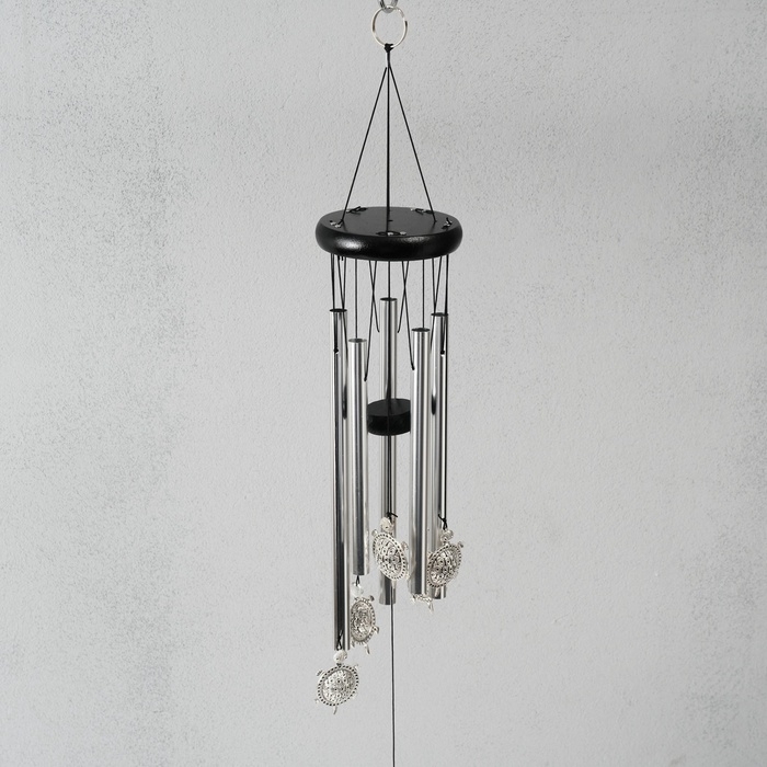 Музыка ветра металл Музыка ветра металл "Черепашки" 5 трубок 60 см