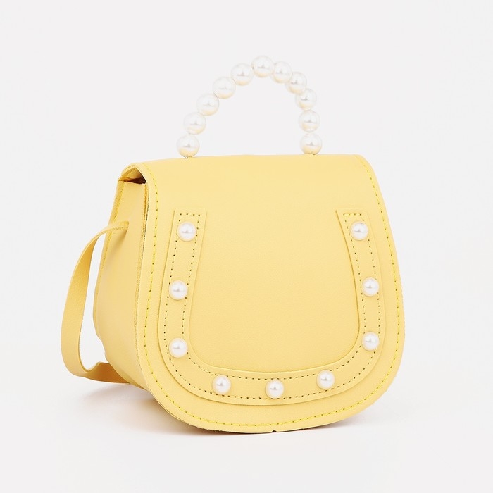 Сумка детская для девочки на магните, цвет жёлтый Сумка детская для девочки на магните, цвет жёлтый