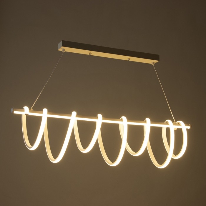 Светильник с ПДУ Светильник с ПДУ "Аксел" LED 120Вт 3000-6000К белый 90х25х18 см