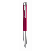 Ручка шариковая Parker Urban Core K314 Vibrant Magenta CT М, 1.0 мм, корпус из латуни, синие чернила