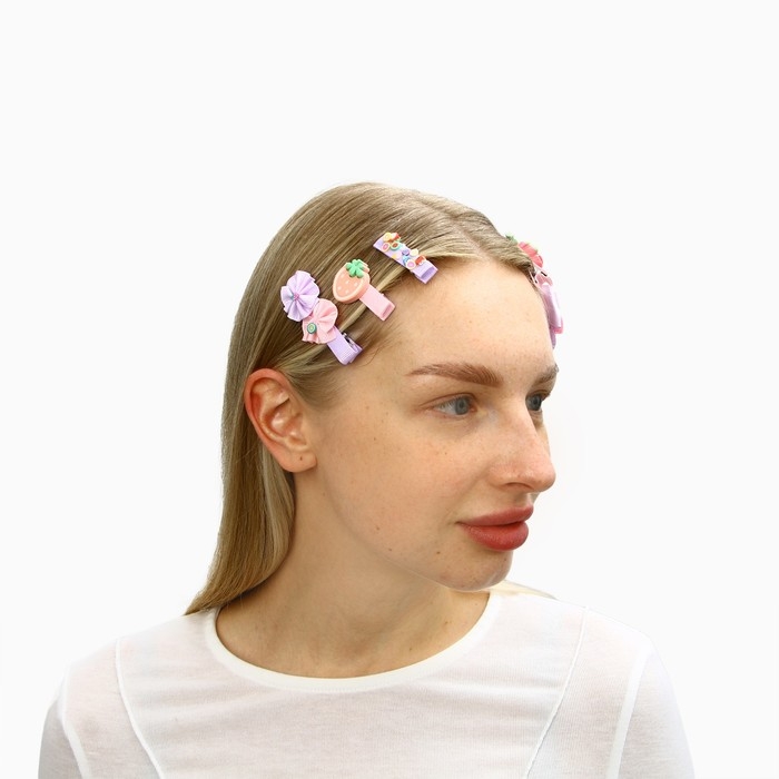 Набор заколок для волос, 5 шт, Минни Маус