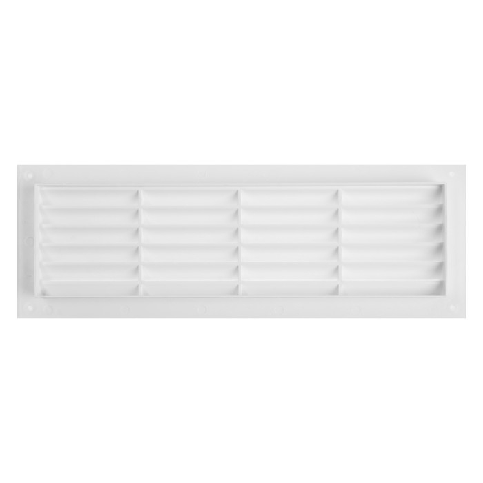 Решетка радиаторная "КосмоВент" Л1337, 130 х 370 мм, белая