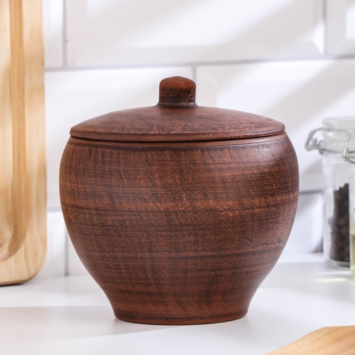 Горшок для жаркого  Горшок для жаркого "Гладкий" 0,55 л., 10х12х12 см