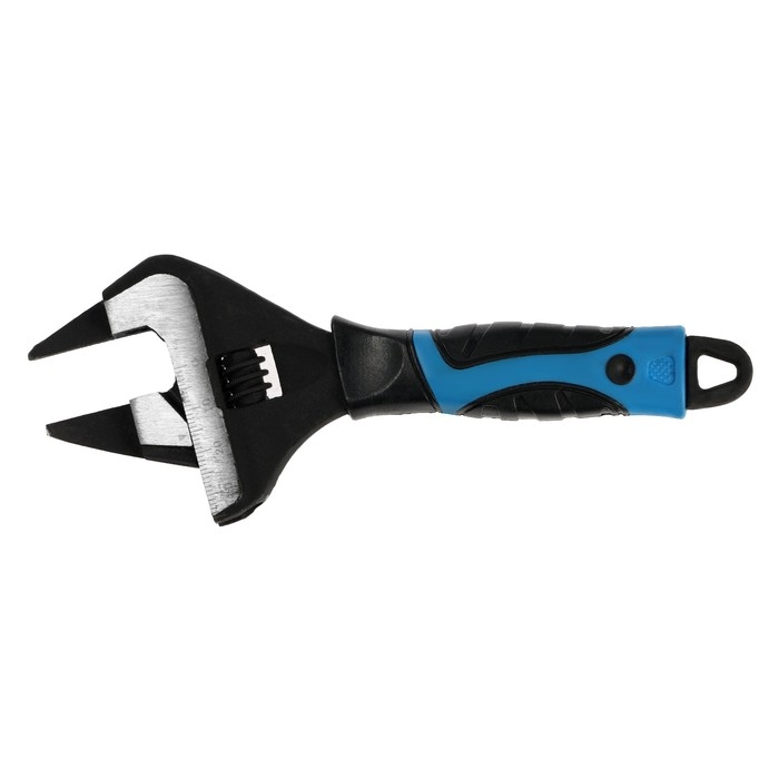 Ключ разводной с очень тонкими губками ТУНДРА, 2К рукоятка, толщина 2.5 мм, до 34 мм, 150 мм 98638 Ключ разводной с очень тонкими губками ТУНДРА, 2К рукоятка, толщина 2.5 мм, до 34 мм, 150 мм 98638