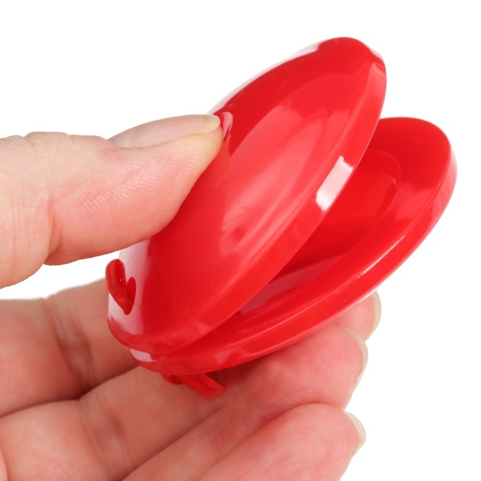 Кастаньеты «Музыка», 2 шт., музыкальный инструмент, цвет МИКС, Крошка Я Кастаньеты «Музыка», 2 шт., музыкальный инструмент, цвет МИКС, Крошка Я