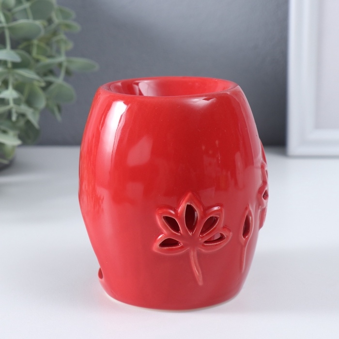 Аромалампа керамика  Аромалампа керамика "Лотосы" МИКС 8,5х8,5х9,5 см