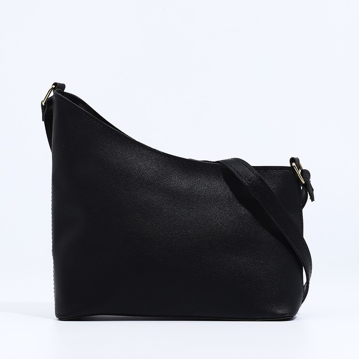 Сумка кросс-боди на молнии, цвет чёрный Сумка кросс-боди на молнии, цвет чёрный