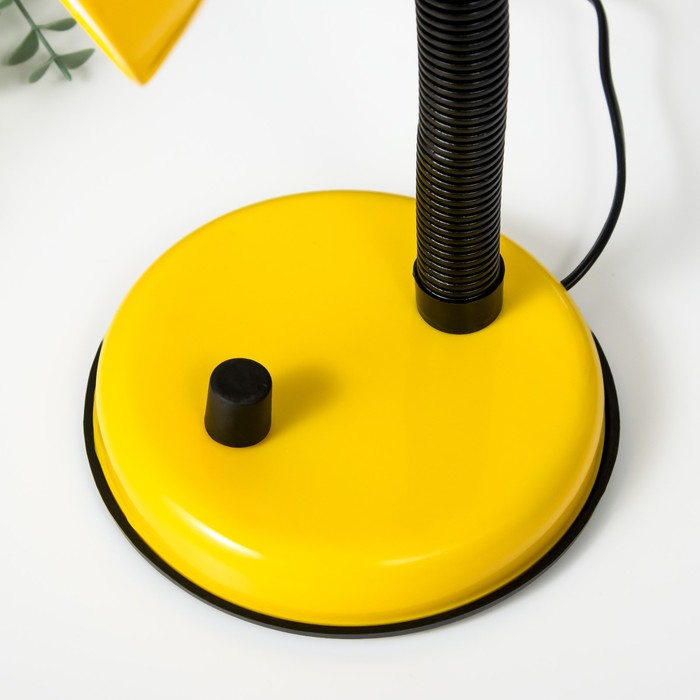 Лампа настольная Е27, светорегулятор (220В) желтая (203А) RISALUX