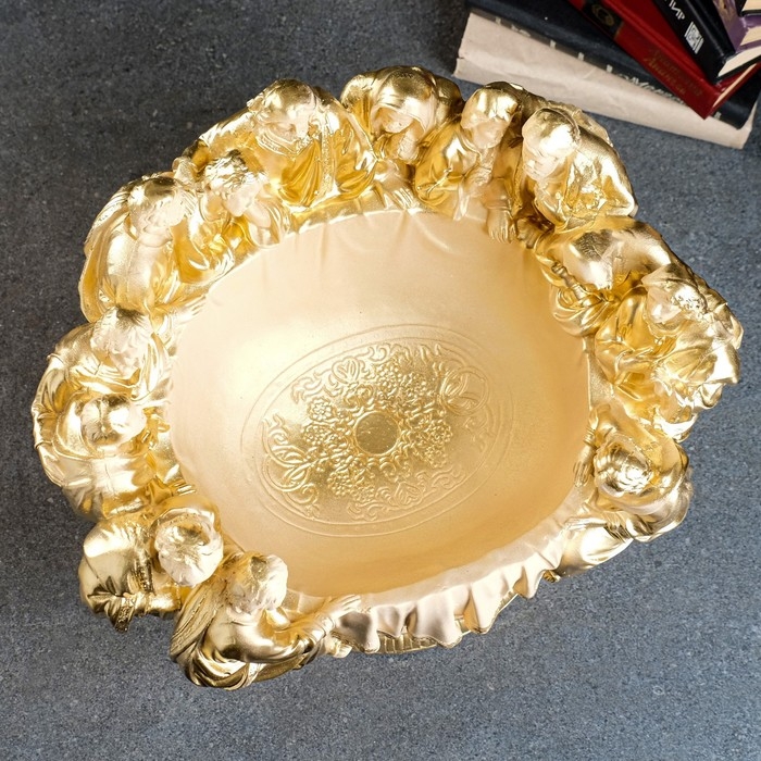 Вазон  Вазон "Чаша 12 апостолов" слоновая кость, 1,8л/ 35х30х30см