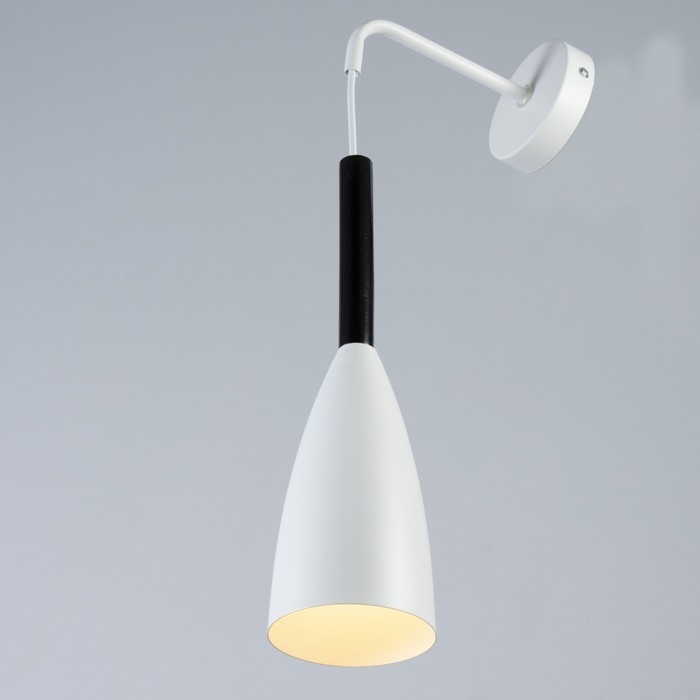 Бра Бра "Капля" Е27 40Вт белый 10х10х35-135см