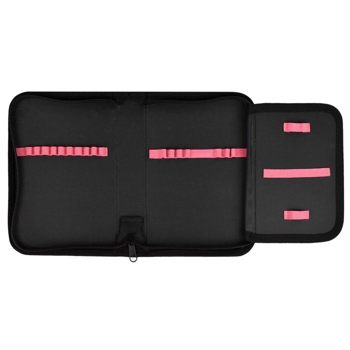 Пенал 1 секция, 133 х 200 х 35 мм, текстильный, Феникс Пенал 1 секция, 133 х 200 х 35 мм, текстильный, Феникс "Розовая девушка"