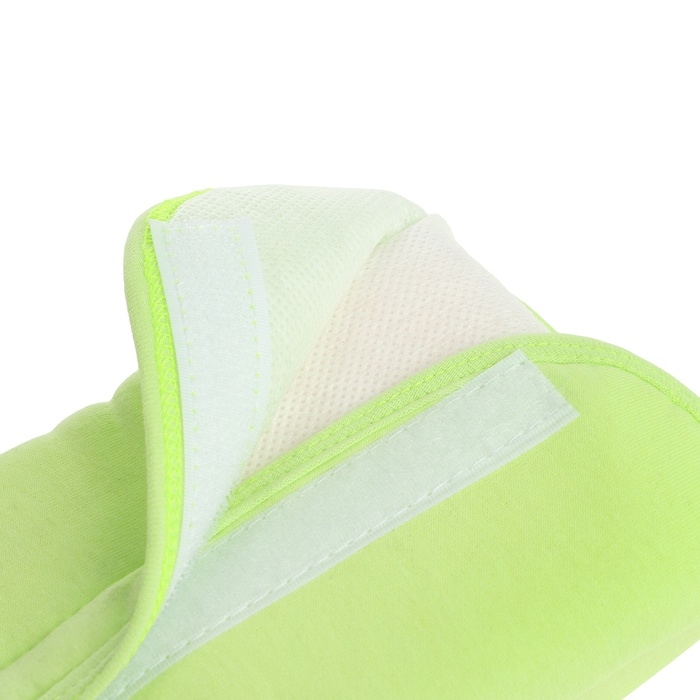 Подушка на ремень безопасности Подушка на ремень безопасности "Не будите зайку", салатовая