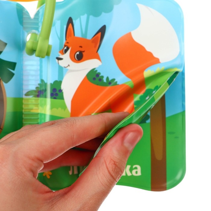 Книжка - игрушка для ванны «Лесные зверята», Крошка Я Книжка - игрушка для ванны «Лесные зверята», Крошка Я