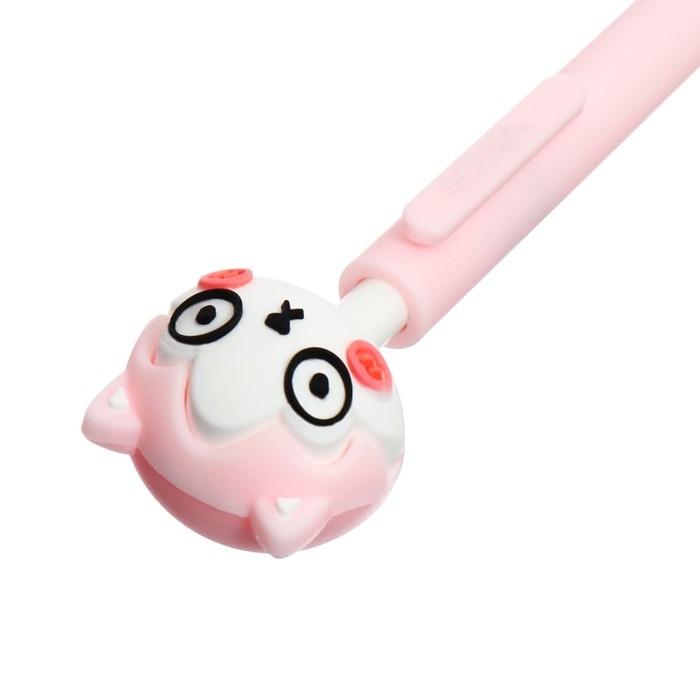 Ручка-прикол гелевая Ручка-прикол гелевая "Котик", синие чернила, МИКС