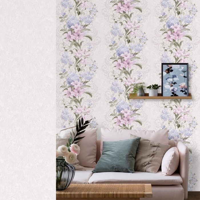 Обои бумажные Обои бумажные "Лилия" С14Ф-738Ф-03, 0,53х10,05м