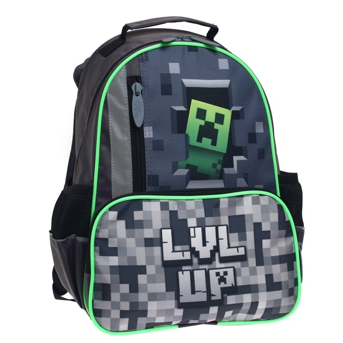 Рюкзак школьный, 37 х 26 х 13 см, эргономичная спинка, Calligrata ОРТ Рюкзак школьный, 37 х 26 х 13 см, эргономичная спинка, Calligrata ОРТ "Кубики"