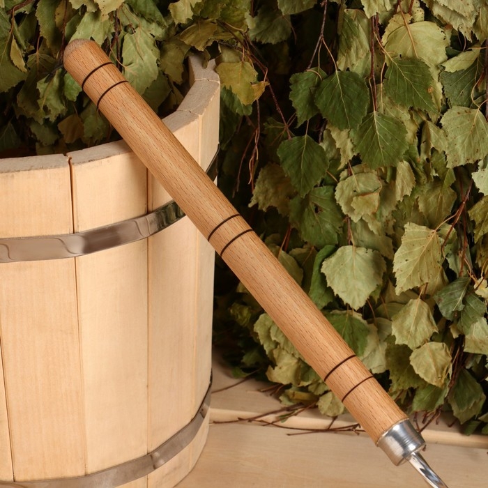 Черпак алюминиевый Черпак алюминиевый "Добрыня" 400 мл, 60 см