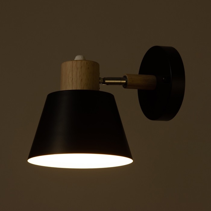 Спот Спот "Андерс" Е27 40Вт черный 17х20 см